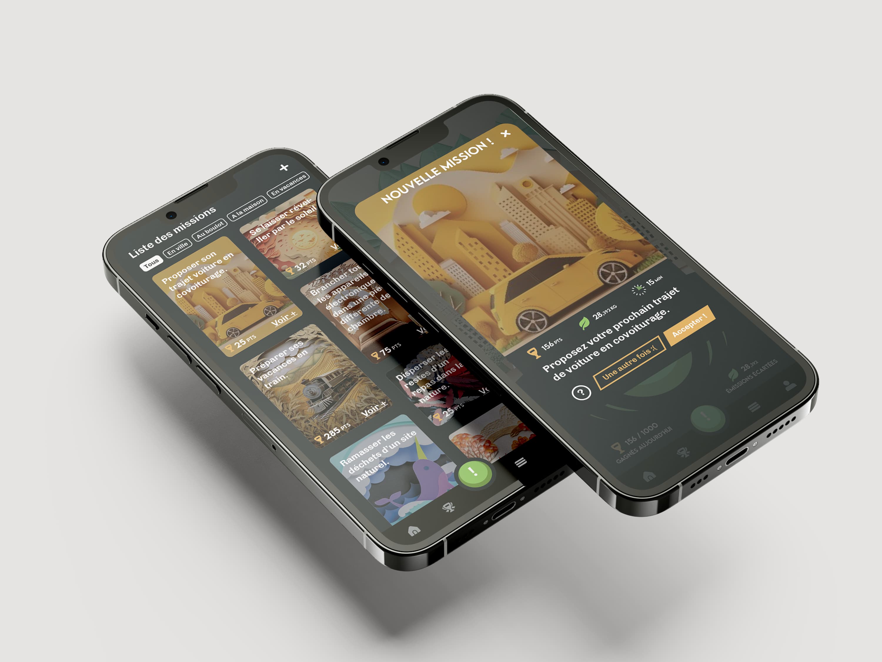 Minute-verte : mockup 2